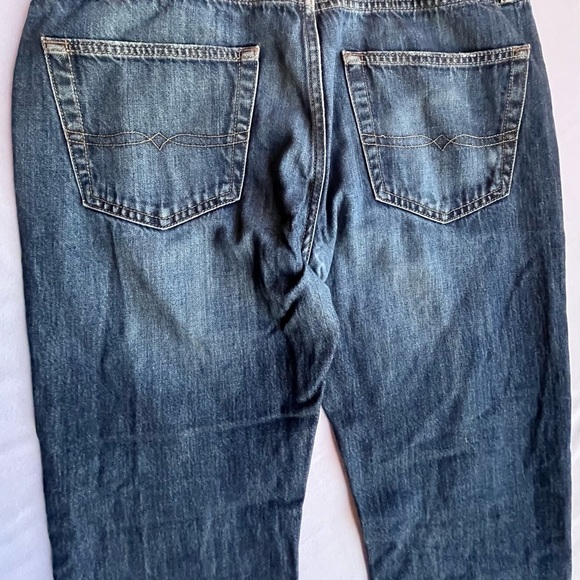 Lucky Brand Dark Blue Men's Straight Jeans - Picture 6 of 11